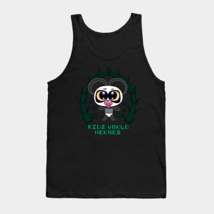 New born baby panda with Pink Honey Boo Kids world Heroes Tank Top